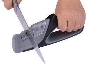 China 4 Stage Handle Knife Sharpener / Chefs Choice Ceramic Knife Sharpener on sale