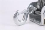 Zinc Plated Steel Cable Worm Gear Hand Crank Trailer Winch