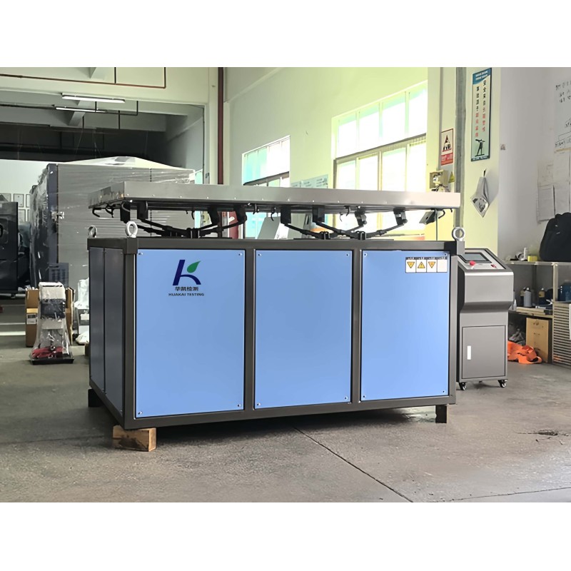 Simulated Road Transportation Vibration Test Machine Random Bump Shaker Test Platform