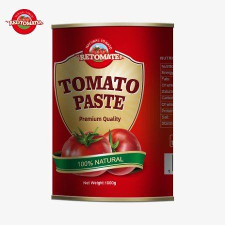 Quality Top-Grade 1000g Tin-Canned Tomato Paste At Preferential Prices Offering Customized OEM Services for sale