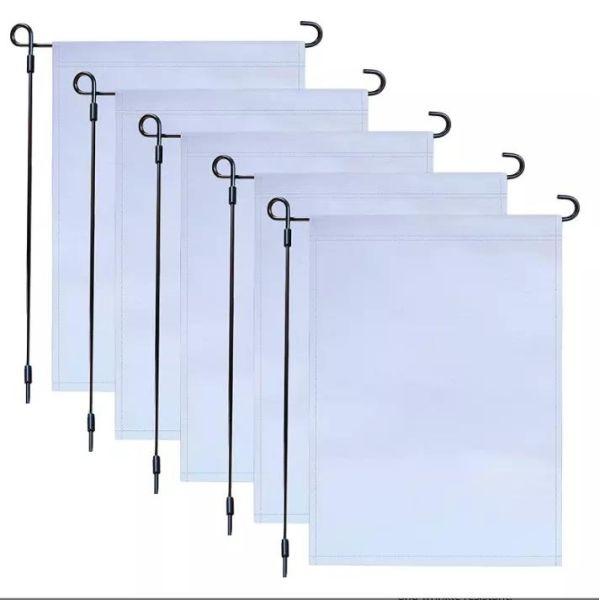 100D Polyester Decorative Custom Garden Flags 30x45cm Seasonal Garden Flag Set