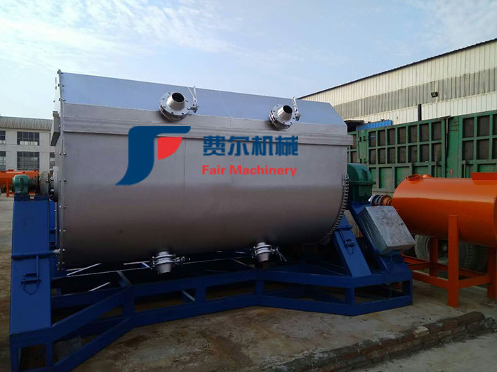 2T Horizontal Mixer Machine , Stainless Steel Ribbon Blender Easy Maintain