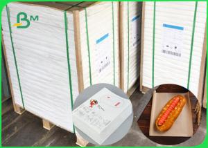 Wholesale FSC Food Grade 30gsm 40gsm One Side Coated White / Brown Craft Paper For Paper Bags from china suppliers