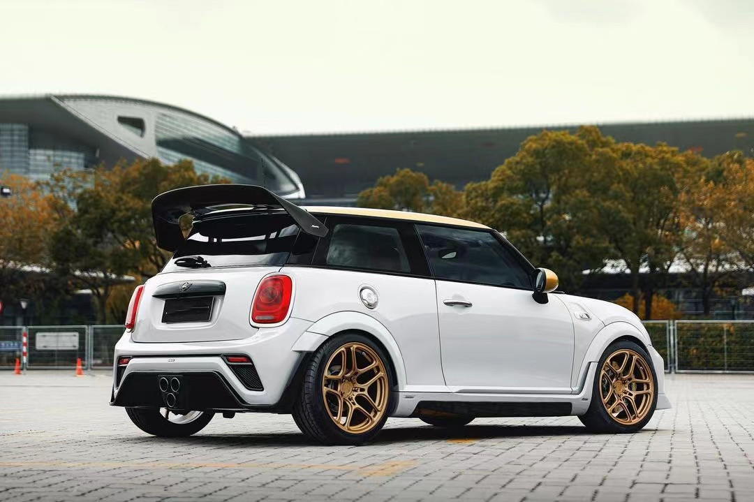 For BMW MINI Carbon Fiber Body Kit MINI Upgrades ASP Style Front and Rear Bumper Side Skirt Spoiler Wide-body Kit