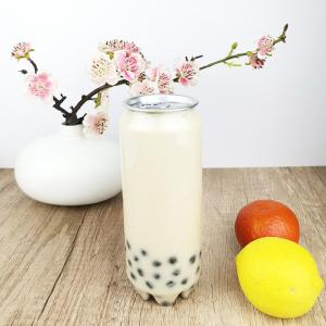 China 0.5L Plastic Disposable Drinking Bottles For Storing Tea Milk Beverages on sale