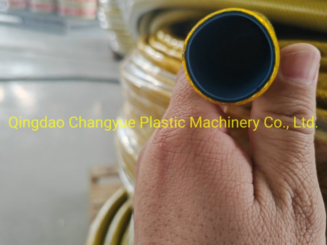 Fiber Reinforced Soft PVC Hose Pipe Production Line PVC Garden Hose Extrusion Machine