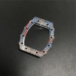 Wholesale Unique Watch Display Case CNC Carbon Fiber Parts Rainbow Watch Silk Printing Logo from china suppliers