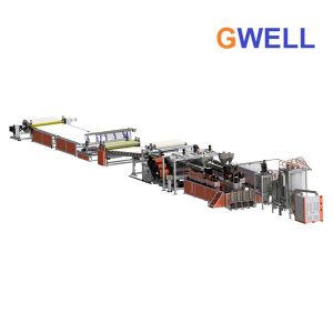 Buy cheap PET GPPS Thick Plate Extrusion Line Plastic Sheet Extruder Machine 750kg H from wholesalers