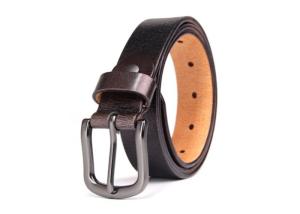 Wholesale Single Prong Alloy Buckle 2.8CM Womens Wide Leather Belts from china suppliers