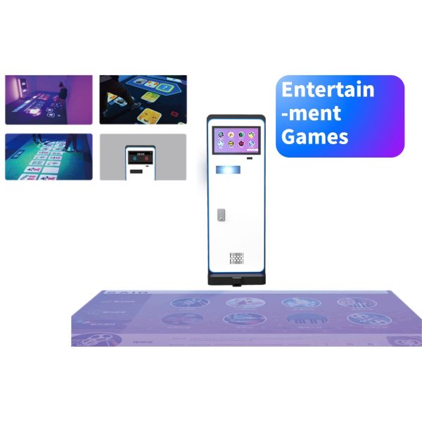Multi-User Interactive Floor System All-in-One Unit for Group Play and Training