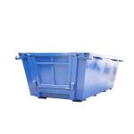 Customized Outdoor Industrial Steel Waste Skip Bin With Door