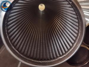 Wholesale Aisi 304 Wire Wrapped Screen With High Strength Bevel Welded Rings from china suppliers