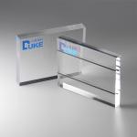 100% Virgin Mitsubishi MMA 12mm Transparent Noise Barrier Fence UV Resistant