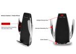 Type C Cable Smart Sensor 5W QI Wireless Car Charger