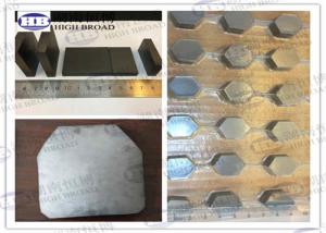 Wholesale Silicon Carbide SiC Armor Ceramic Bulletproof Plates Boron Carbide B4C from china suppliers