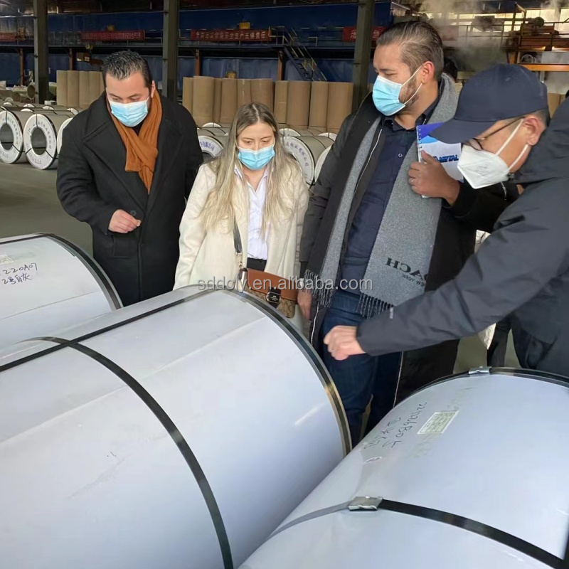 BS Standard Galvanized PPGI Pre Painted Aluminium Sheet Steel Colour Coated