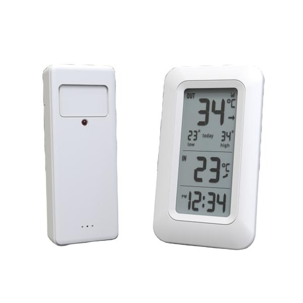Logo Customized Wireless Indoor Outdoor Thermometer Termometer Hygrometer CE