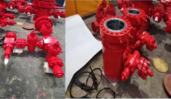 Painted Oil Gas Wellhead Equipment For Pressure Rating 2000psi-20000psi In Oil