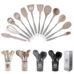 Silicone Kitchen Cooking Utensils Set With Holder Silicone Cooking Utensils Set