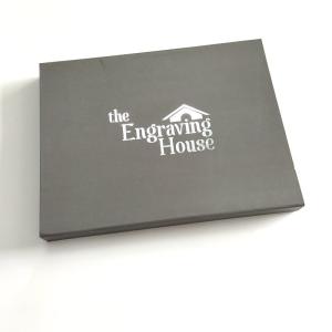 Wholesale Gold Foil Packaging Book Shaped Box Matte Silver Logo For Documents Magnetic Closure from china suppliers