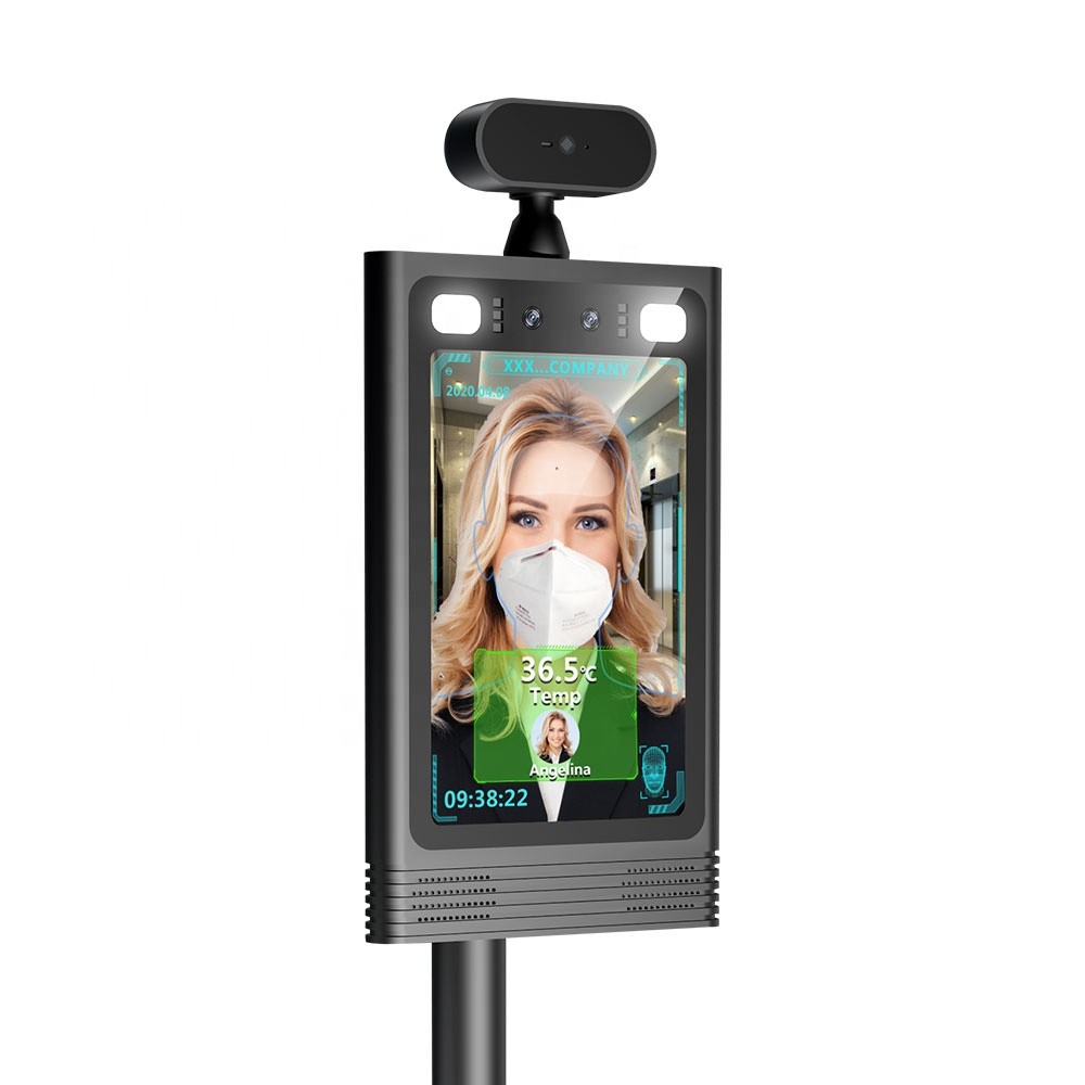 8" Android 8.1 Ai Face Recognition Thermometer Bluetooth 4.1