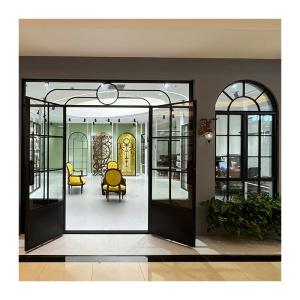 Wholesale Retro Modern Steel Windows And Doors With Effortless Installation / Impressive Sound Insulation from china suppliers