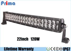 Wholesale 22 Inch 120W LED Car Light Bar Unique Reflector Cup 4D Curved Fisheye Style from china suppliers