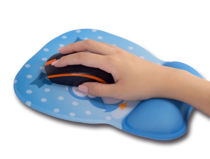 OEM ODM Memory Foam Mouse Pad , Ergonomic Mouse Pad Wrist Support