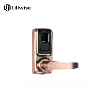 Wholesale Apartment Fingerprint Door Lock Cylinder Access 10,000 Times Battery Life from china suppliers