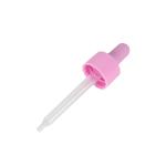20/410 Nipple Shaped Plastic Cosmetic Dropper Closure Leak Proof Essential Oil