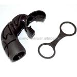 Customized Scuba Diving Accessories Clear Black Silicone Mouthpieces