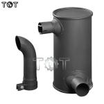 Komatsu PC120 4D95 4D102 Engine Exhaust Muffler Shroud Ring