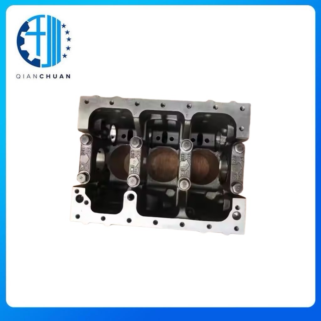 3TNV88 3TNV84 Steel Block 755621592884 Cylinder Block For Yanmar Excavator Parts