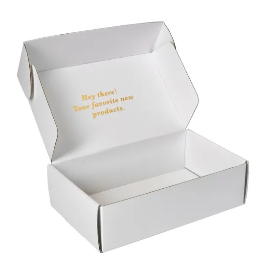 UV Printing 250gsm Eco Friendly Packaging Boxes With Pantone Colors