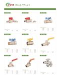 DN Design brass plumbing valves , Hot Forged 1/2 Inch Brass Water Ball Valve