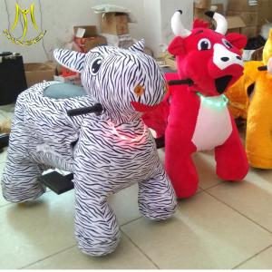 Wholesale Hansel amusement park battery electric mountable plush motorized animal from china suppliers