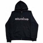 700 grams Heavyweight Rhinestone Zipper Men's Hoodies Sweatshirts Full Zip Up