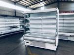 220V Air Curtain Cabinet 2 To 8 Degree Vegetable Display Freezer