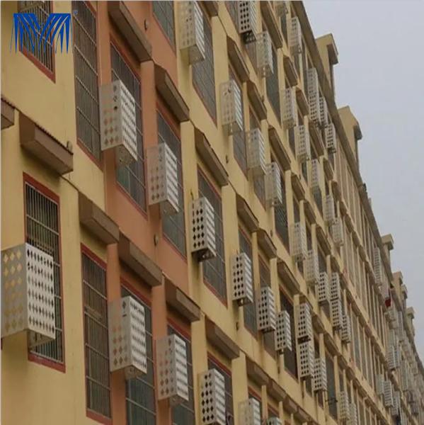 Decorative Outdoor Aluminium Protector Metal In Wall Airconditioner Cover