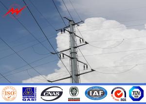 Wholesale Electrical Steel Tubular Pole / Galvanised Steel Poles For Distribution Line Project from china suppliers