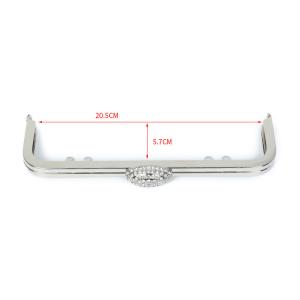 Wholesale Coin Purse Clutch Kiss Clasp Frame Embossed ISO9001 Lightweight And Convenient from china suppliers