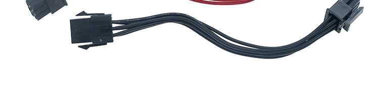 Custom Male to Female 4 6 8 Pin Molex Micro Fit 3.0 Connector Harness Cable