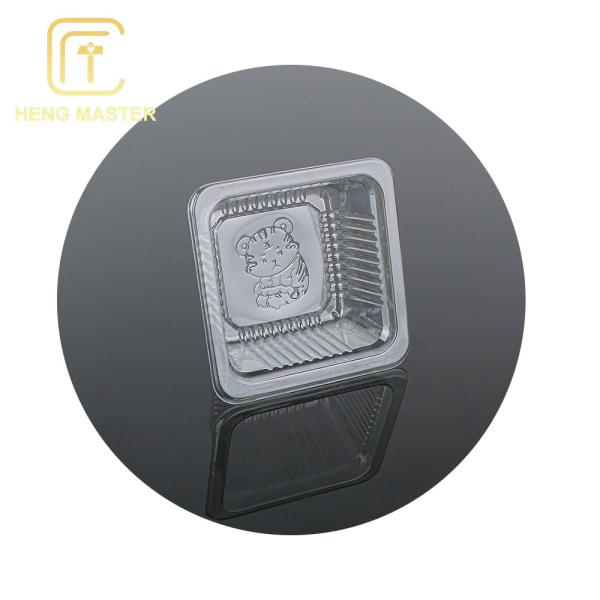 Disposable PET Patry Mooncake Plastic Tray Food Grade