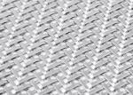 Stainless Steel Plain Woven Metal Facade Panels For Architectural Woven Wire