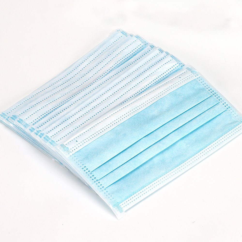 17.5*9.5cm Size 3 Ply Non Woven Face Mask 3D Breathing Space For Personal Protective