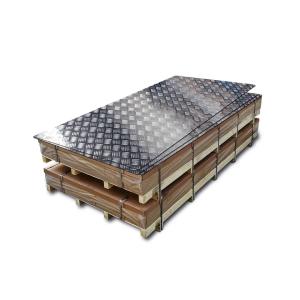 Wholesale 1050 1060 6082-T6 Aluminum Checker Plate Diamond Sheet Embossed 0.8mm from china suppliers