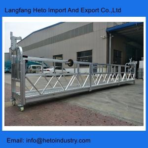 Wholesale Construction gondola malaysia 6 meters temporary suspended platform for building maintenance from china suppliers