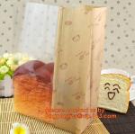 OPP Window Paper Bags, opp paper bags, Custom printed French bread packaging