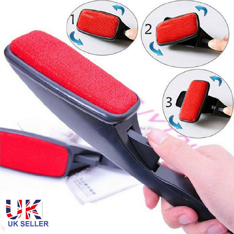 Rotating Lint Brush with Replaceable Head