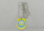 Die stamped Personalized Dog Tag / Iron Material / Nickel Plating
